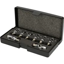 KS Tools 1/4 CHROMEplus Bit-Stecknuss-Satz mit Gelenk Torx, 8-tlg.