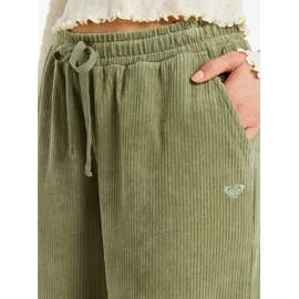Roxy Lekeitio Knit Cordhose Grün L