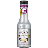 Monin Le Fruit Passionsfrucht - FruchtPüree Mix Passionsfrucht (1 x 0,5l) – Premium Zutat für Cocktails, Smoothies, Mocktails & Desserts – für Hobby-Barkeeper & Genießer