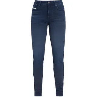John Doe Ruby Dames Motorfiets Jeans, blauw, 32 34 Voorvrouw