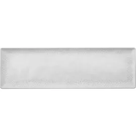 APS GN 2/4 Tablett FOOTMARK - 53 x 16,2 cm, weiß/grau, GN System, spülmaschinengeeignet