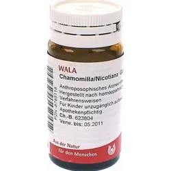 Chamomilla/Nicotiana Globuli
