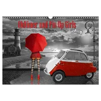 Calvendo Oldtimer und Pin-Up Girls by Mausopardia (Wandkalender 2026