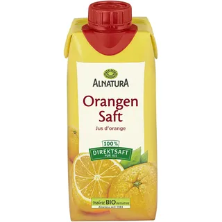 Alnatura Bio Orangensaft, 12er Pack (12 x 330 g)