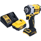 DeWalt DCF 922 P1 Akku Schlagschrauber 18 V 406 Nm 1/2" Brushless + 1x Akku 5,0 Ah + Ladegerät