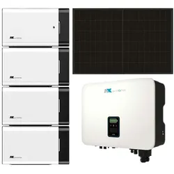 a-TroniX 6kWp PV 0% MwSt §12 III UstG Komplettanlage mit Glas Glas Modulen und 6...