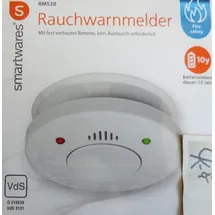 smartwares RM520 Weiß inkl. 10 Jahres Batterie
