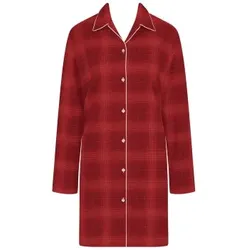 Triumph Lounge Me Cotton Boyfriend NDW Nightshirt Rot Baumwolle 40 Damen