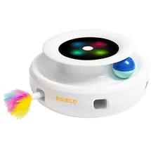 rojeco 2 In 1 Katzenspielzeug One Size Weiß Orange