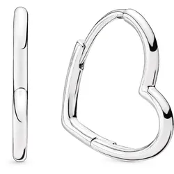 Pandora 298307C00 Damenohrringe Asymmetrisches Herz