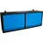 Güde Werkzeugschrank Stahl 120 x 51 x 31 cm schwarz/blau 2 Türen abschließbar