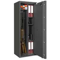 Waffenschrank Gun Safe 0 /1-4 Kombi EN 1143-1 mit Regalteil