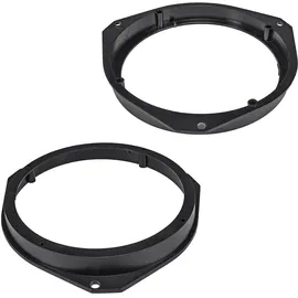 tomzz Audio 2808-005 Lautsprecherringe Adapter kompatibel mit Opel Astra H Corsa D E Signum Vectra Alfa Mito Giulietta FIAT Grande Punto Ducato 500 Ford KA Peugeot Boxer für 165mm DIN Lautsprecher