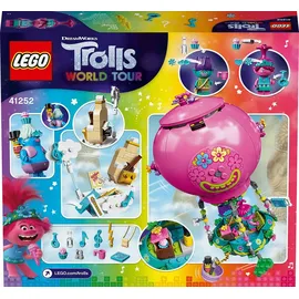 LEGO Trolls World Tour Poppys Heißluftballon 41252