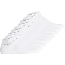 Bugatti Sneakersocken 9er Pack Weiß 43-46