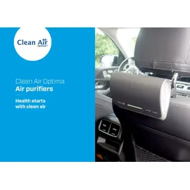 CLEAN AIR HEPA UV Desktop/Auto Ionisator Luftreiniger CA-501 mit Aromatherapie - Schwarz