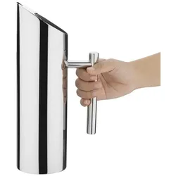 Olympia Edelstahl-Wasserkrug im modernen Design 1,4L