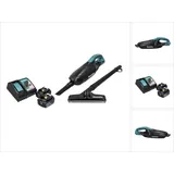 Makita DCL 182 RF B Akku Staubsauger 18 V Schwarz + 2x Akku 3,0 Ah + Ladegerät