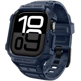 SPIGEN Rugged Armor Pro Armband für Apple Watch 42 mm – Marineblau