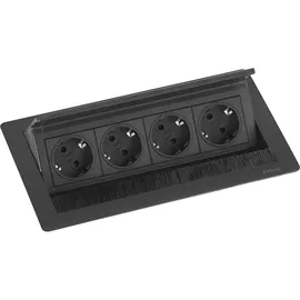 EVOline Flip Top Push M 4-fach Schwarz 1 St.