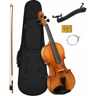 HAGE MUSIKVERLAG Violin Set 1/4 (incl. case black, bow, rosin)