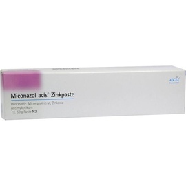 Acis Arzneimittel GmbH Miconazol acis Zinkpaste