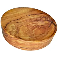 SeleXions Spielgeldteller aus Holz für Kartenspiele wie Schafkopf, Skat, Doppelkopf, ca. 10 cm Durchmesser, 1,8 cm Höhe