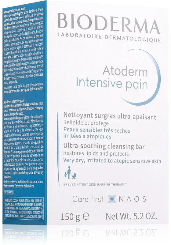 Bioderma Atoderm Intensive Reinigungsseife für trockene und sehr trockene Haut 150 g