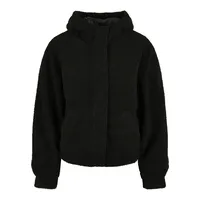 URBAN CLASSICS Sherpa Big Jacke Black 5XL