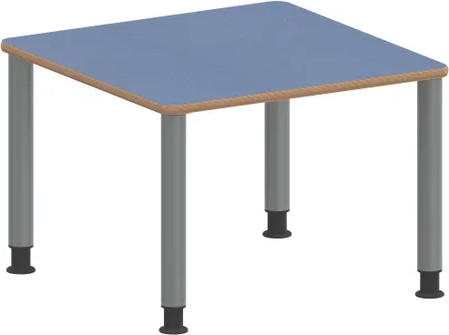 Tisch ZALOTTI mit Linoleum-Belag
