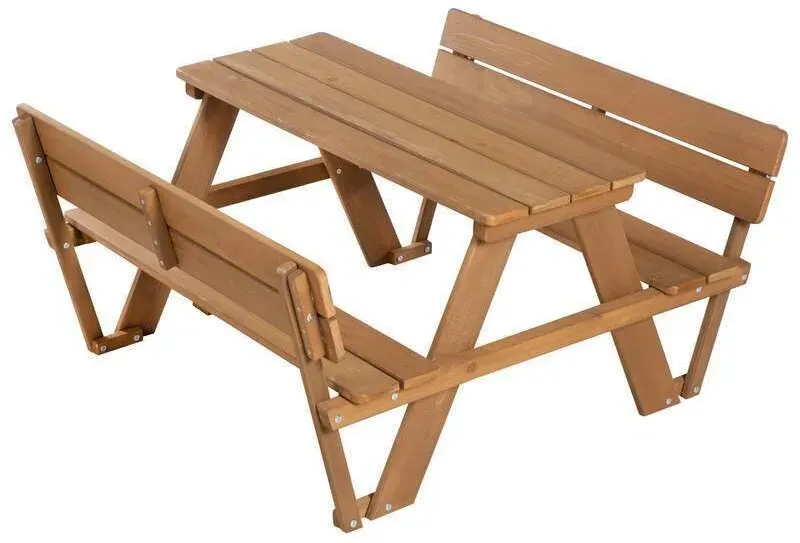 roba Kindermöbel-Set für den Außenbereich, braun