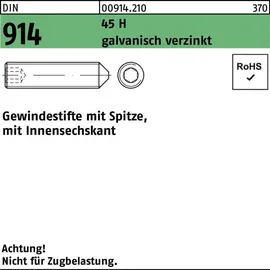F. REYHER Nchfg. GmbH & Co. KG Gewindestift DIN 914 Spitze/Innen-6kt M8 x 25 200 Stück