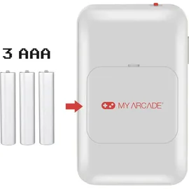 My Arcade Go Gamer Classic 300 Spiele Rot/Schwarz + 1 Controller