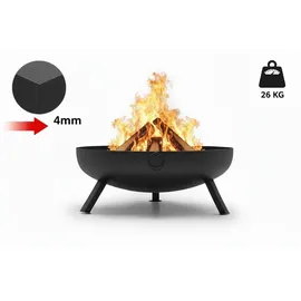 the favilla Feuerschale Bombe Ø 79 cm Schwarz