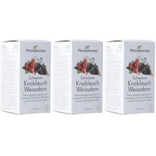 Phytopharma Schwarzer Knoblauch Weißdorn