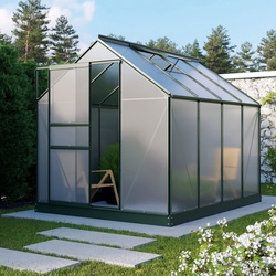 Vitavia Gewächshaus "Planet 5000" inkl. Fundament,smaragd,5,0 m2