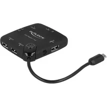 DeLock Micro USB OTG Card Reader + 3 Port USB Hub