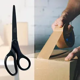 Leitz Antihaftschere Titanium schwarz