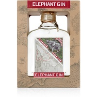 Elephant London Dry Gin mit Geschenkbox, 45%Vol. , 500ml, Geschenk für Gin-Liebhaber, Perfekt für Cocktails und ideal für Gin & Tonic bei Sonnenuntergang