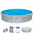 BESTWAY Tanx Stahlwandpool Set Ø 305 x 61 cm inkl. Filterpumpe