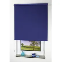LIEDECO Seitenzugrollo Uni 92 x 180 cm verdunkelnd dunkelblau