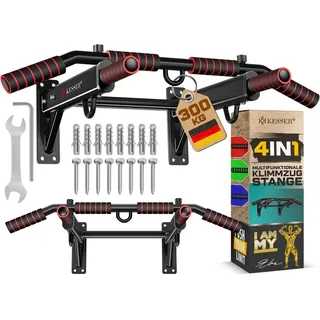 Kesser 4in1 Klimmzugstange Rot