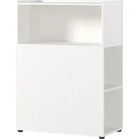 Germania Mailand Raumteiler 80 x 44 x 112 cm Weiß