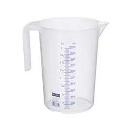 Hünersdorff Messbecher transparent