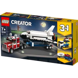 LEGO Creator 3in1 Transporter für Space Shuttle 31091