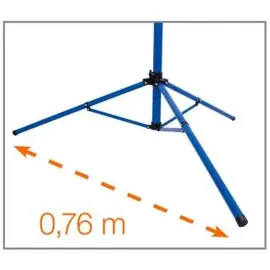 as - Schwabe Halogenstrahler Stahl 1,8 m gelb