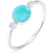 Elli Ring 925 Sterling Silber Kugel in Silber | Gr.: 56