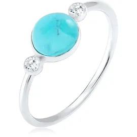 Elli Ring 925 Sterling Silber Kugel in Silber | Gr.: 56