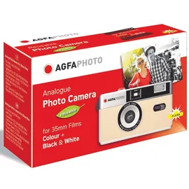 AgfaPhoto Reusable Photo Camera beige