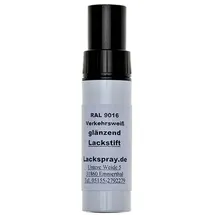 Brötje Farbdose mit Pinsel 12ml, RAL 9016 Verkehrsweiß 959551